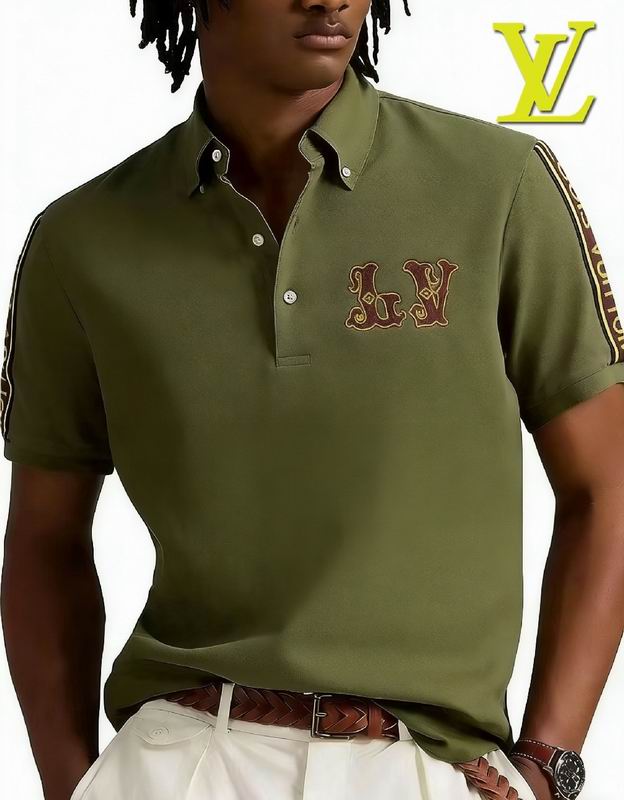 Louis Vuitton POLO shirts men-LV3016P